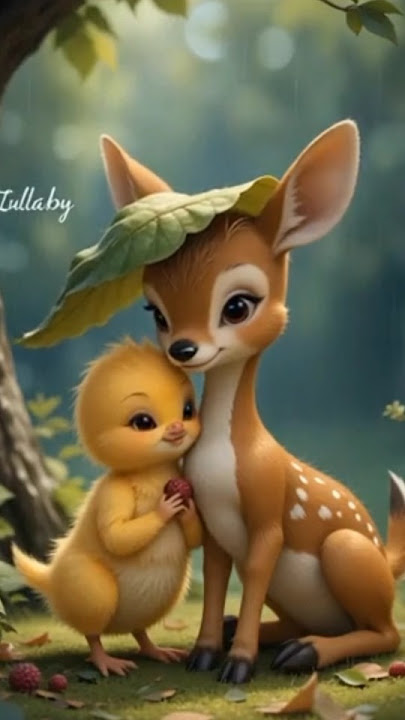 The Fawn with No Mother 🦌💔 | BraveChicky Becomes Its Family | Heartwarming Animal Rescue for Kids