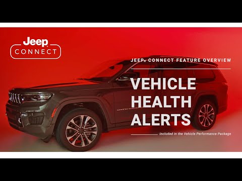 What are Vehicle Health Alerts | Jeep® Connect