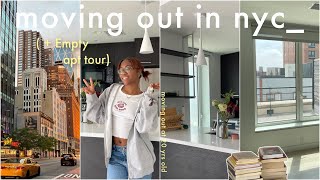 weekly vlog:  moving into my dream nyc apartment at 20 + my empty apartment tour