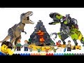 LEGO Jurassic World T. Rex vs. Dino Mech review! 75938