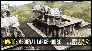 How-to: Medieval Large House, Speedbuild part 4 - No Mods