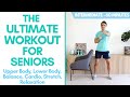 Full workout for seniors  60 minutes intermediate