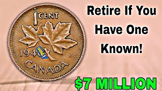 Top Five Rare & Valuable Canadian One Cent Coins Worth Big Money Check Your Change Now!