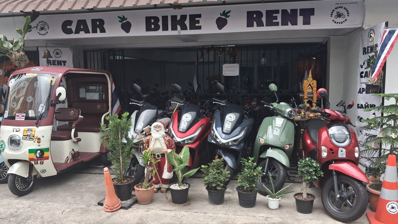 Открываю мото рент в Паттайе утренней гимнастикой!