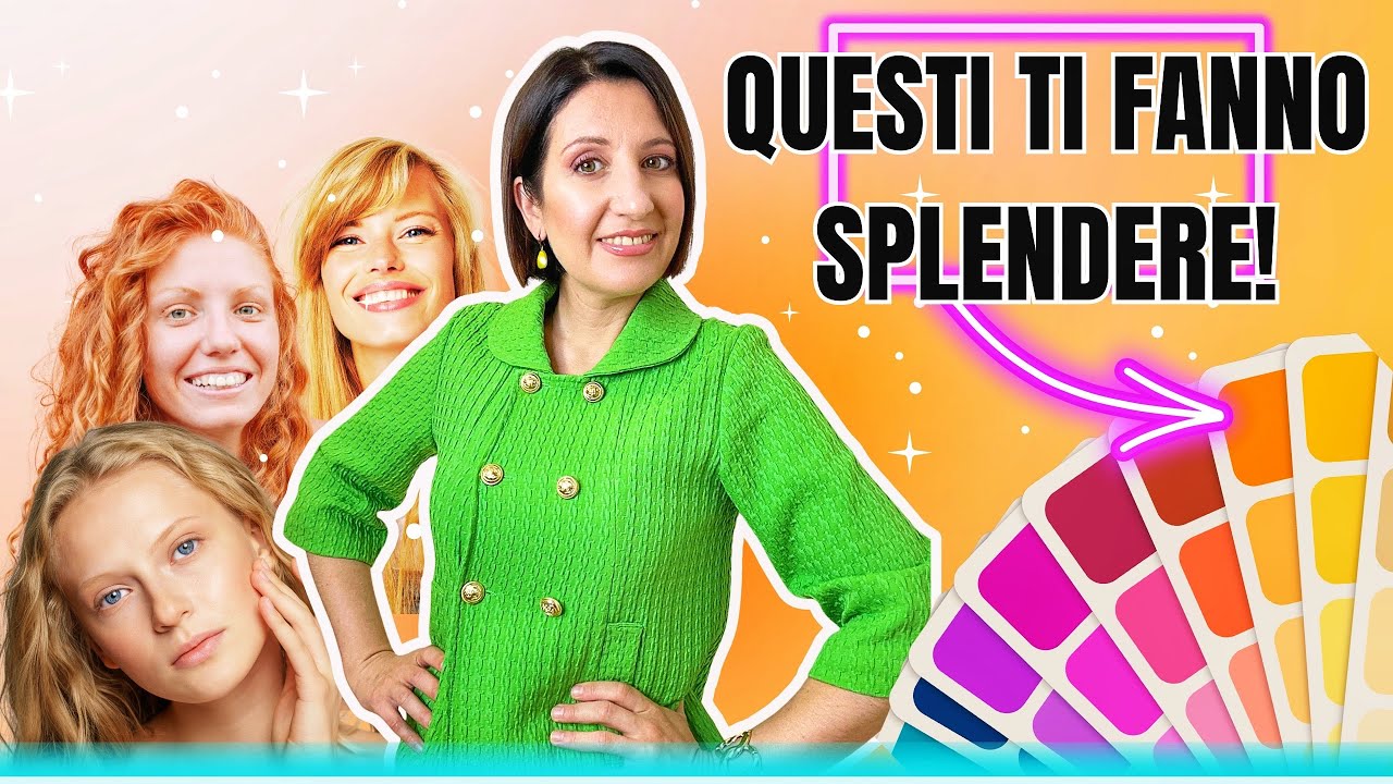 Armocromia: COLORI TOP PER DONNE PRIMAVERA (evita questi..)