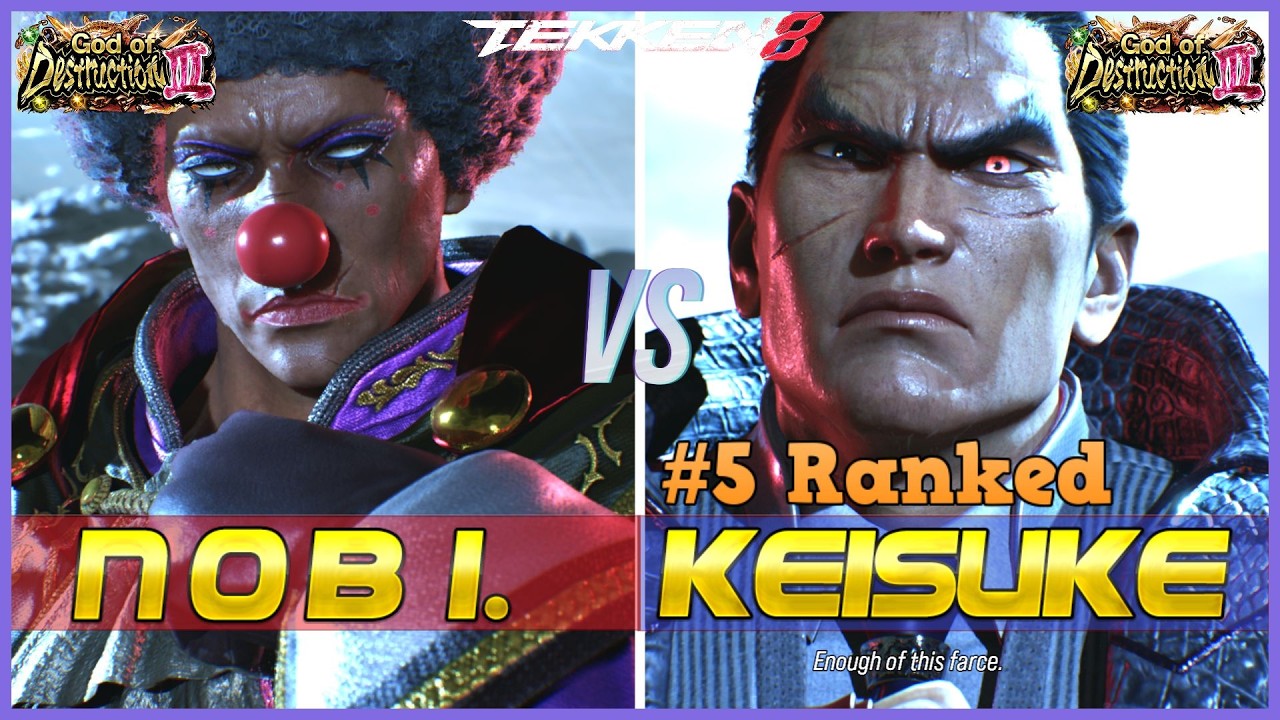 T8 ▰ KEISUKE (#5 Ranked Kazuya) Vs NOBI (Dragunov) ▰ Tekken 8 High Level Gameplay