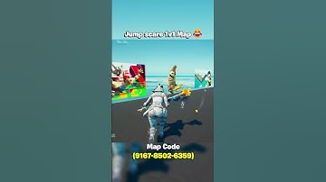 New Jump Scare 1v1 Map In Fortnite 😂 #shorts