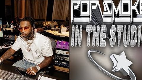 Pop smoke in studio 💫🕊 (part 2)