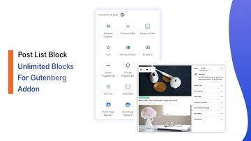 Post list block - Unlimited Blocks For Gutenberg