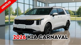2026 Kia Carnival | Premium MPV with Space, Style, and Smarter Features