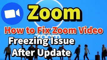 How to Fix Zoom video freezing issue after update | Zoom video flickering issue | Zoom වීඩියෝ ගැටළුව