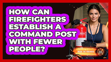 How Can Firefighters Establish A Command Post With Fewer People? - Inside the Firehouse