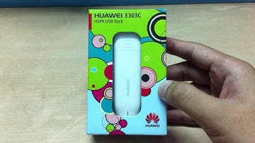Huawei E303C USB Dongle/Data Card Unboxing (INDIA)