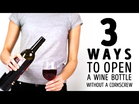 3 Unusual Ways To Open A Wine Bottle Without A Corkscrew L 5-MINUTE CRAFTS