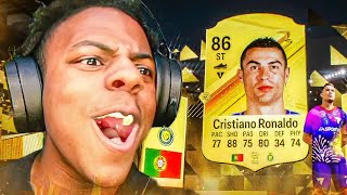 iShowSpeed *CRAZY* Fifa 24 Pack Opening (Packs RONALDO!)