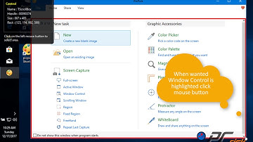 How to take a screenshot with PicPick in Windows?