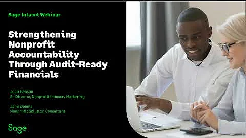 Strengthening Nonprofit Accountability Through Audit Ready Financials Webinar