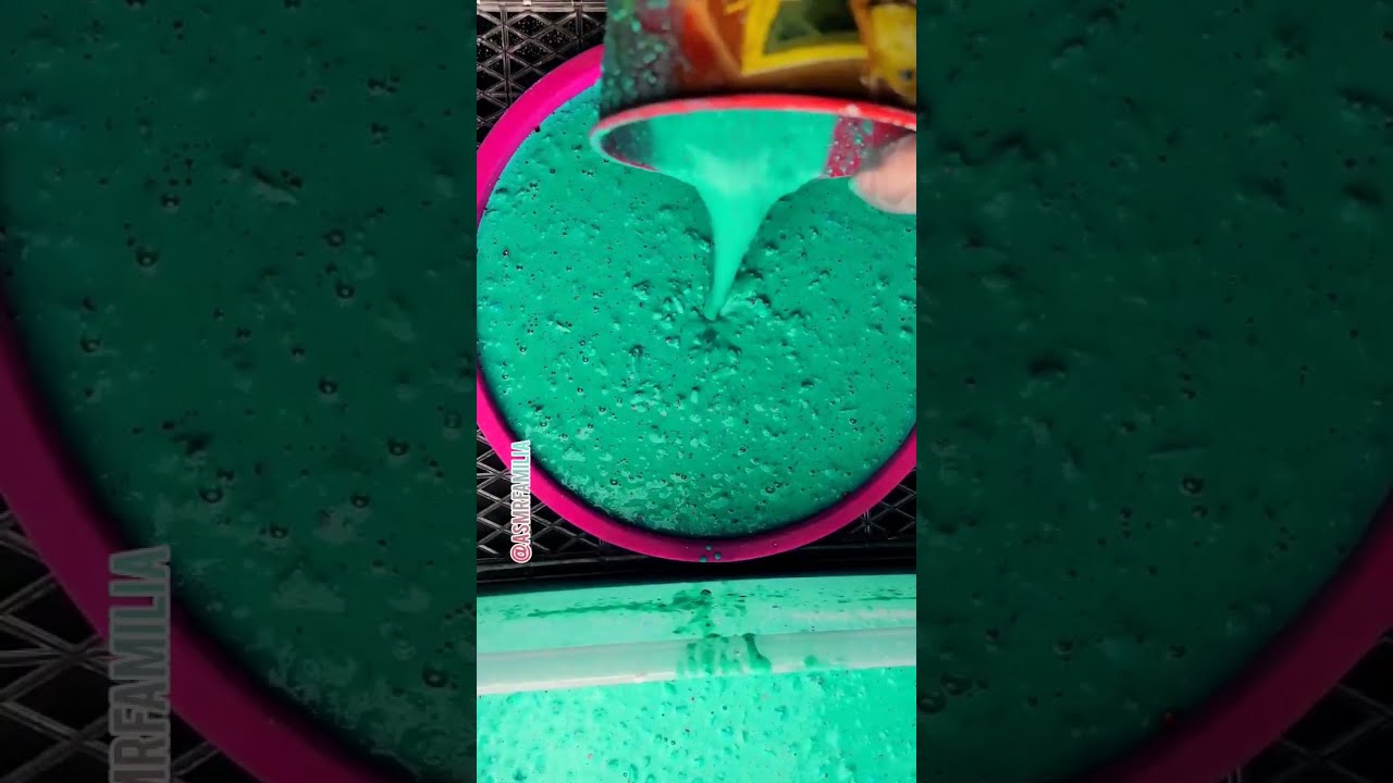 Reforming my sponge rinse water 💧🔥 asmrpaste asmrpasteplay reforming gymchalkasmr YouTube