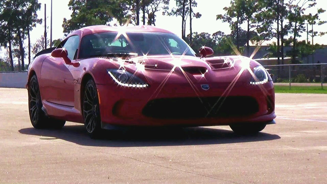 Dodge Viper Srt Engine Sound Race American Supercar Beast Youtube