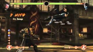 Mortal Kombat 9 - Kano обучение + комбо Mortal Kombat 9 - Kano обучение + комбо