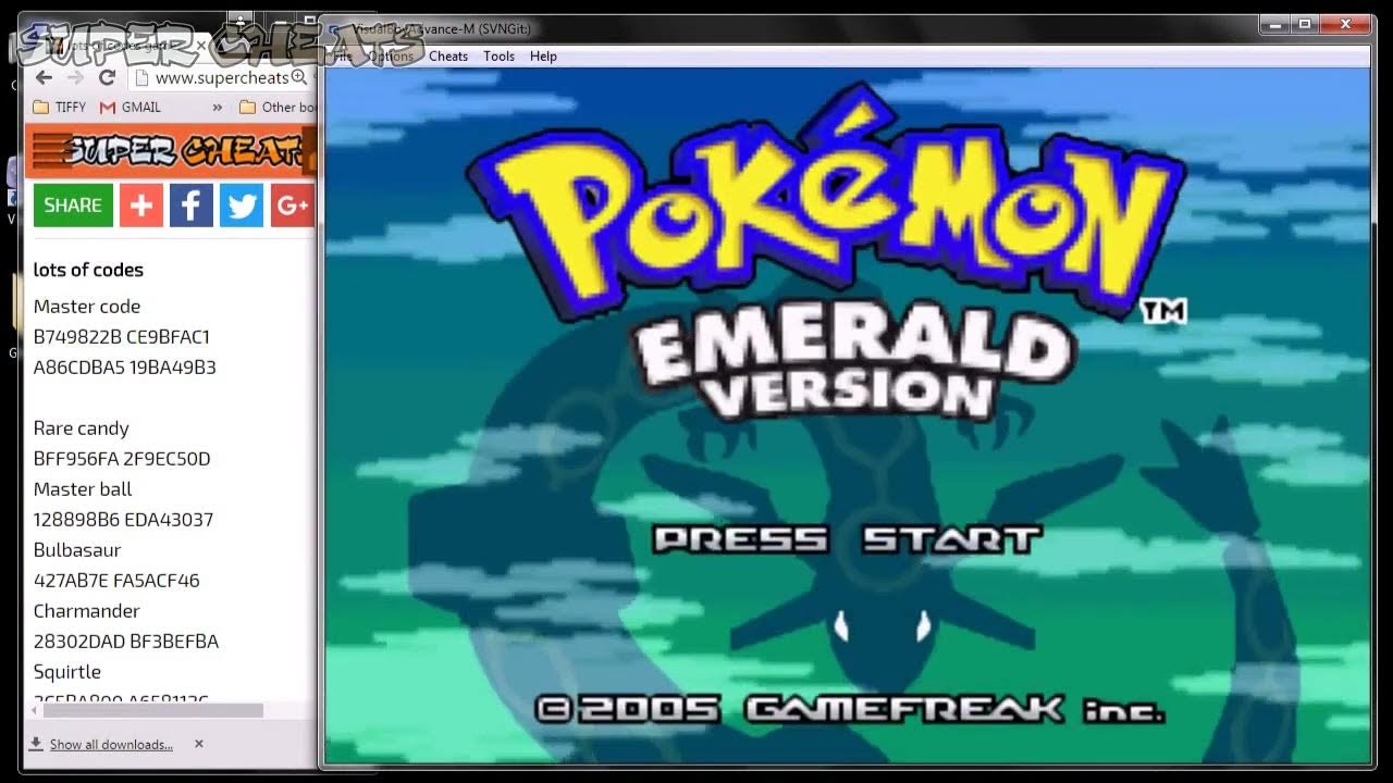 Gameshark on GBA Emulator Tutorials FINAL Generic Assets Guide Video