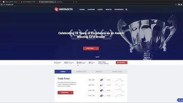 How to set up VantageFX Forex Broker Account