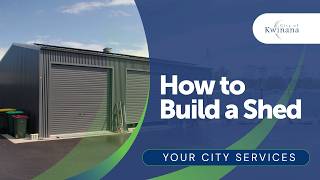 How to Build a Shed | Your City Services