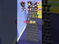 💙 Sonic the Hedgehog in Count Master?! 999+ Army Speed Run 😱🔥 #shorts #countmaster #sonic #gaming