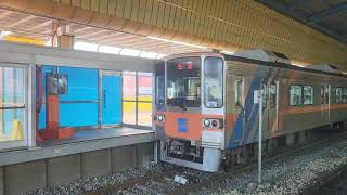 釜山地下鉄1号線老圃行125編成東莱駅進入、発車
