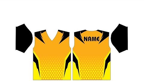 Sublimation T shirt Design tracing process in Corel Draw 2020