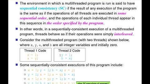 SENG 475 Lecture 26 (2019-07-05) — Concurrency