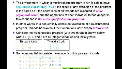 SENG 475 Lecture 26 (2019-07-05) — Concurrency