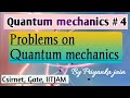 problems on quantum mechanics from csir-net exam