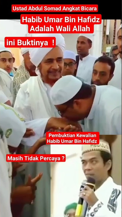 ini Bukti Habib Umar Bin Hafidz Wali Allah