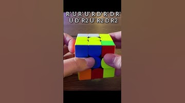 How to do a V Perm #shorts #rubikscube #algorithm #howto