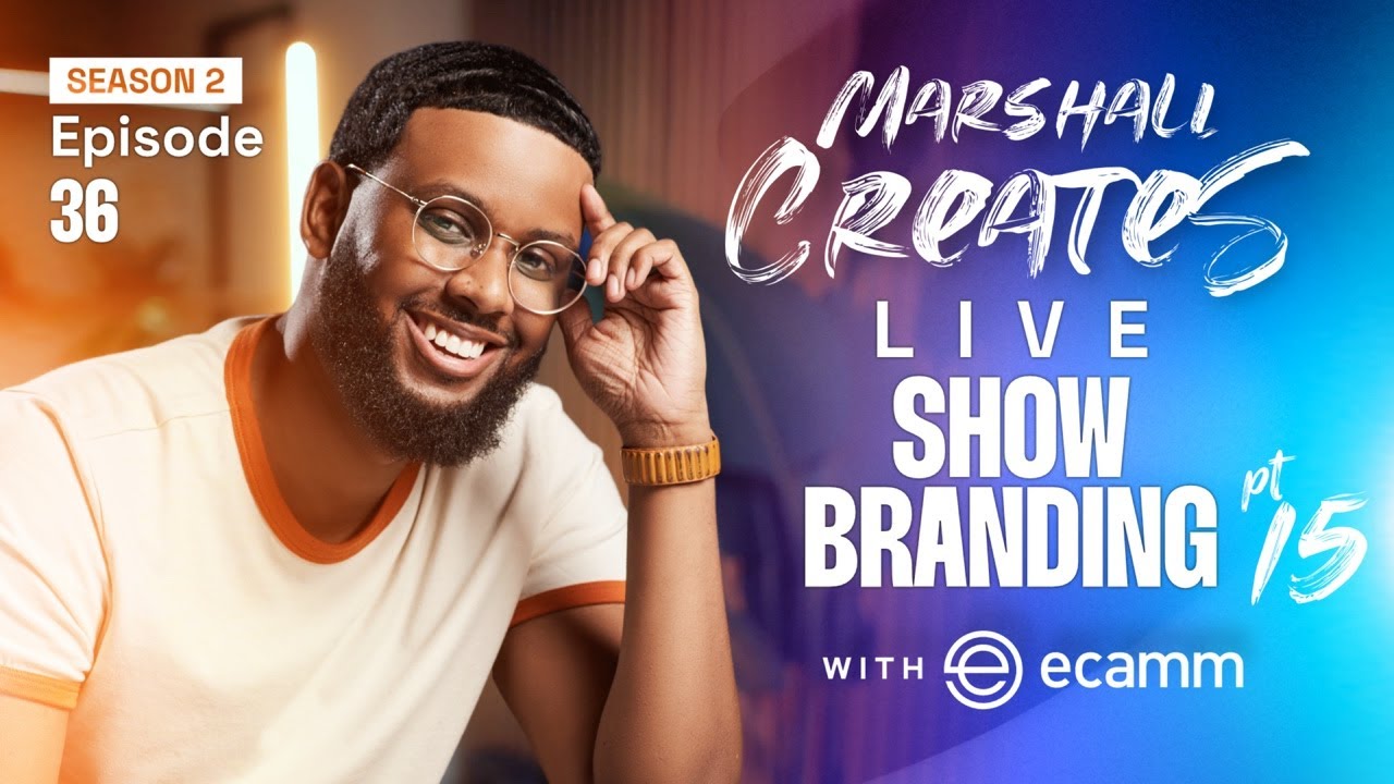 Marshall Creates Live Show Branding Part 15 with Ecamm