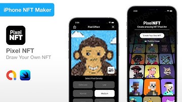 Pixel NFT - Create Pixel NFT Art | SwiftUI Source Code - iOS App Template Ready for the App Store