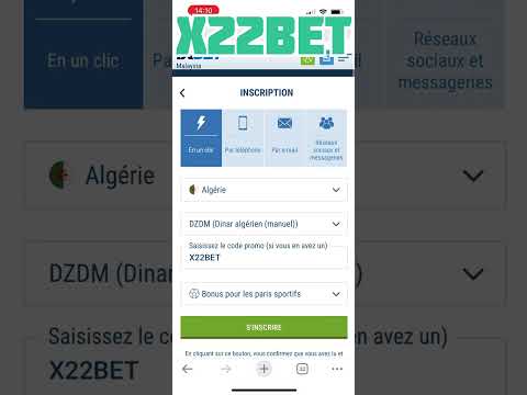 Créez un compte 1xBet gratuitement dès maintenant et découvrez les paris en ligne au Burkina Faso