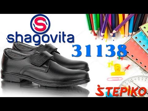 Детские кожаные туфли для мальчика Шаговита 31138- Видео обзор от STEPIKO