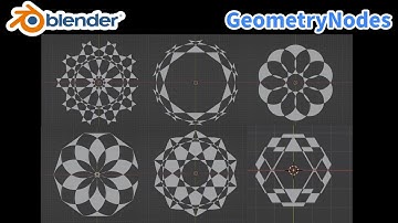 【GeometryNodes】色んな柄　Pattern【ひで/個人勢VTuber】