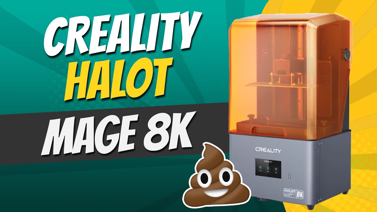Creality Halot-Mage Imprimante 3D en Résine avec 8K Monochrome