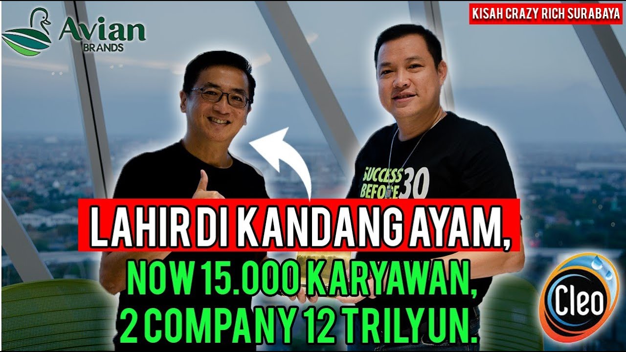 Lahir di Kandang Ayam, Sekarang Memiliki 75 Perusahaan, 2 Senilai Rp 12T, Pemilik CLEO & Cat AVIAN