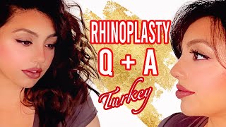 RHINOPLASTY Q&A | COSTS, DOCUMENTATION, ETC | NOSE JOB TURKEY WITH DR. RESIT BURAK KAYAN | Hadia