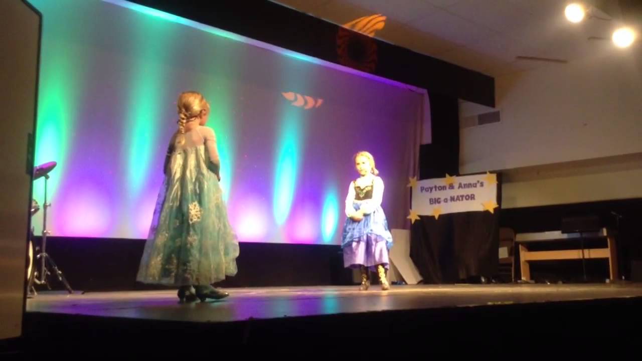 For the first time in forever reprise 1st grade talent show