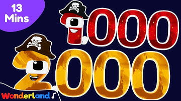 Wonderland Songs: Counting By Thousands + More | Kids Songs