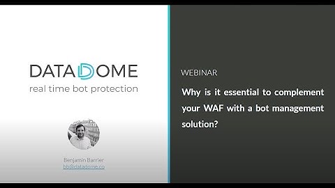 Why is it essential to complement your WAF with a Bot Protection solution?