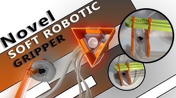 Different types of unique soft robotic grippers ( DIY Alternatives )