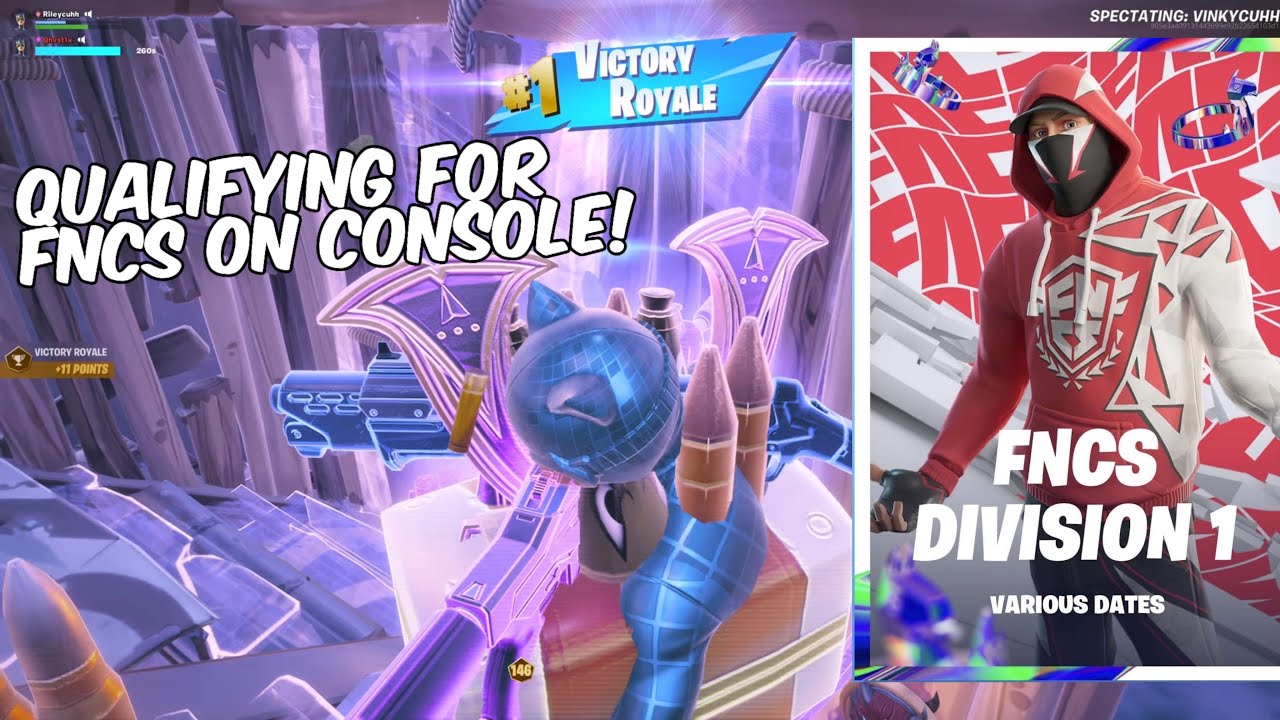 WINNING The FNCS Division 1 Cup On Console!! (4k ps5) - YouTube