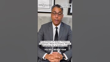 Adjustment of Status Timeline: What to Expect When Applying for a Green Card | US Immigration lawyer