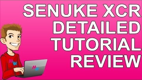 SEnuke XCR Full Tutorial from A To Z - Rank YouTube Videos or Blogs/Website
